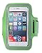 NVTED 2 PCS Sport Armband, Armband and Arm Pocket, Water Resistant Running Armband Arm Pag Multifunctional Pockets, for All 3.5~5.8” Smartphone (Green)