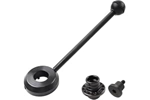 3Pcs Quill Feed Handle Bracket Screw, CNC Vertical Mill for Bridgeport Milling, Machine High Quality Material Black