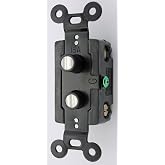 Classic Accents Three Way Antique Reproduction Push Button Light Switch