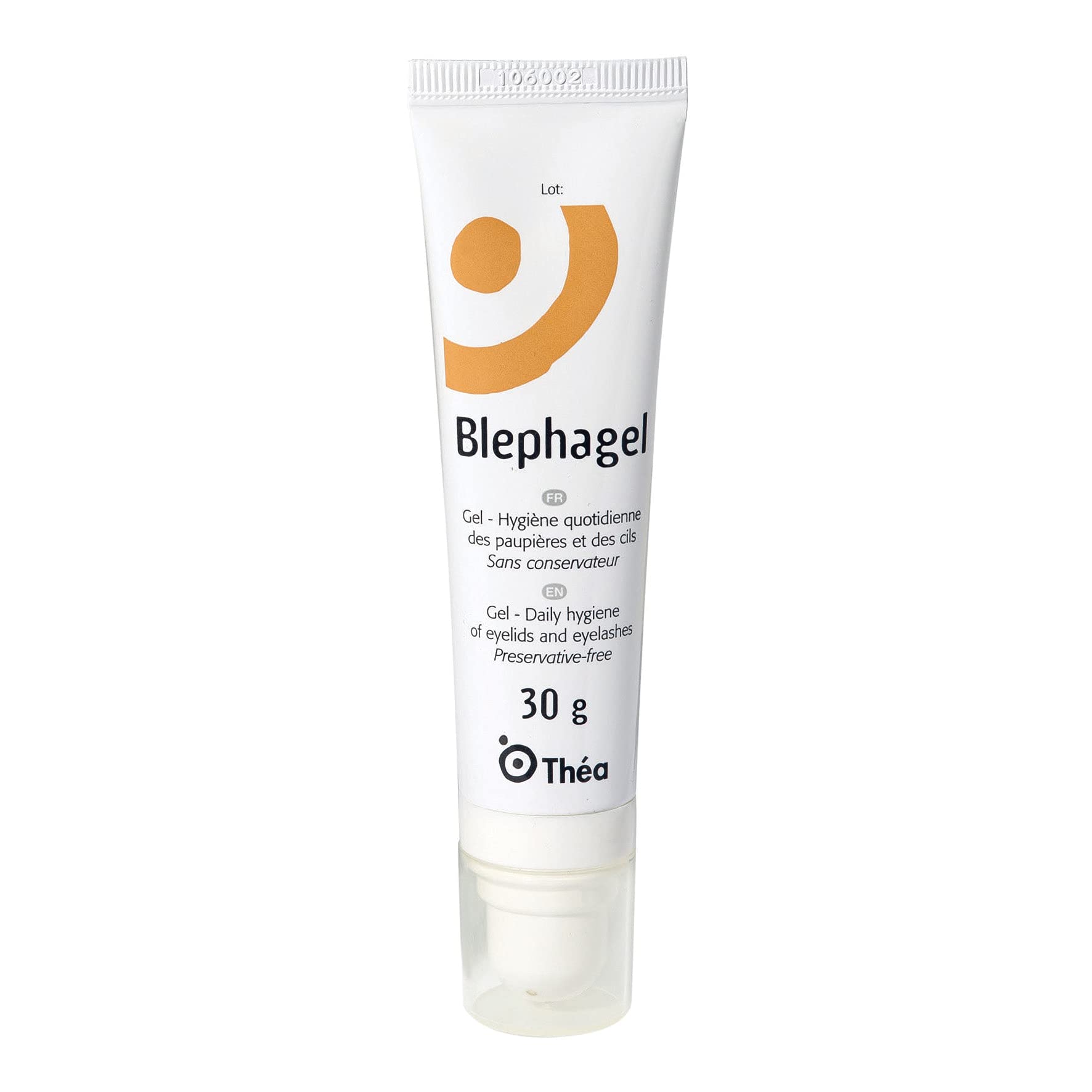 Blephagel Eyelid Cleansing Gel, Hydrating, Softening, Sterile Gel for Daily Hygiene of Eyelids and Eyelashes Pack of 1,Packaging may vary