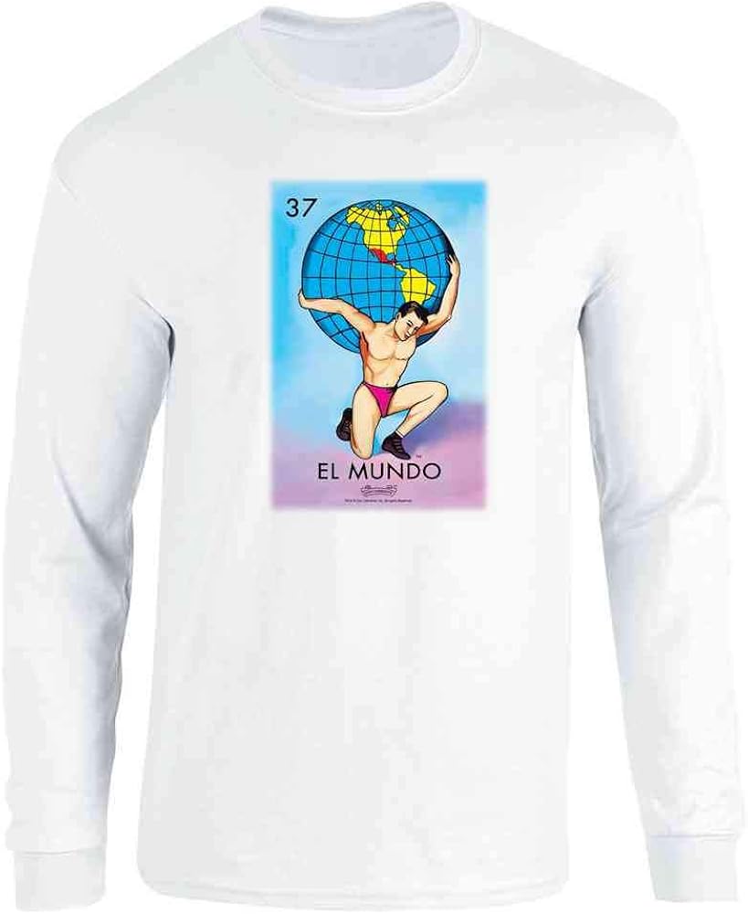Amazon Com El Mundo Earth Loteria Card Mexican Bingo White L Full