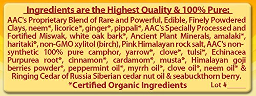 Gum Disease - Gum Recession RESCUE TOOTH POWDER - Helps Remove Plaque, Helps Prevent Gingivitis, Helps with Bleeding Gums & Gum Sensitivity, Helps with Inflammation, Helps Prevent Cavities