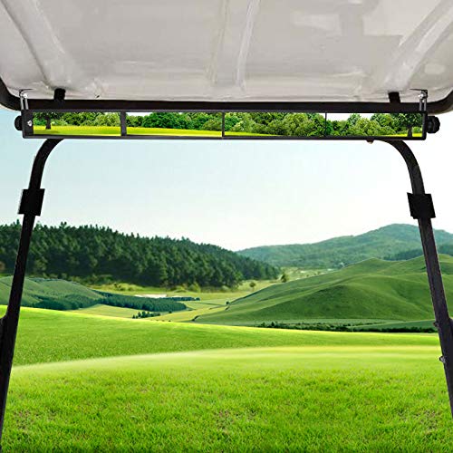 HASBEEN Golf Cart Mirror, 4 Panel Rear View Mirror for Golf Cart Club