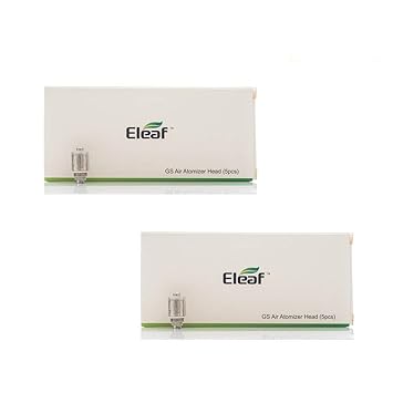 Authentische Eleaf GS Verdampferköpfe 0,75ohm (2 Stück) für GS Air, GS Air 2, iJust Start, iStick Basic Elektronische Zigaret