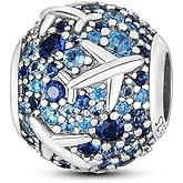 Parmuz Charms for Bracelets 925 Sterling Silver Butterfly summer travel Ocean Lucky charm beads Pendant Jewelry for Woman Mom