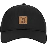 Bioworld Pokemon Pikachu Debossed Leather Patch Hat (56cm)
