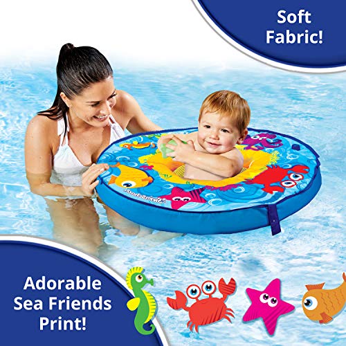 Baby Swimming Float SwimSchool PoolFloat W/Adjustable Seat Sun
