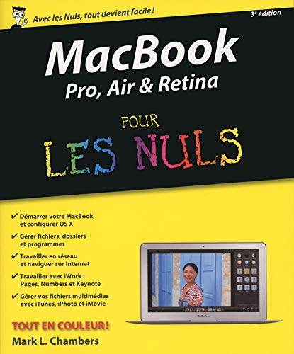 MacBook Pro, Air & Retina 3e pour les Nuls by (Paperback)