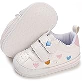 E-FAK Baby Shoes Boys Girls Infant Sneakers Non-Slip Rubber Sole Toddler Crib First Walker Shoes