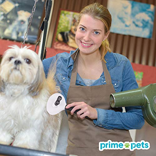 Dog Brush, Self Cleaning Slicker Brush for Dogs and Cats, Pet Dog Grooming Brush, Effectively Reducing Shedding by Up to 95%, Easy to Clean -Professional Pet Grooming Brush Removes Mats, Tangles, and Loose Hair