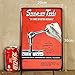 YOMIA Metal Signs for Garage Man Cave, Vintage Tin Sign for Rock Band Posters and Pub Bar Vintage Wall Stickers 8x12 Inches