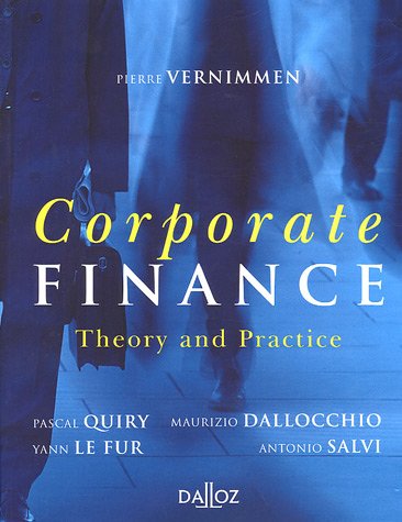 Corporate finance : Theory and practice by (Paperback)