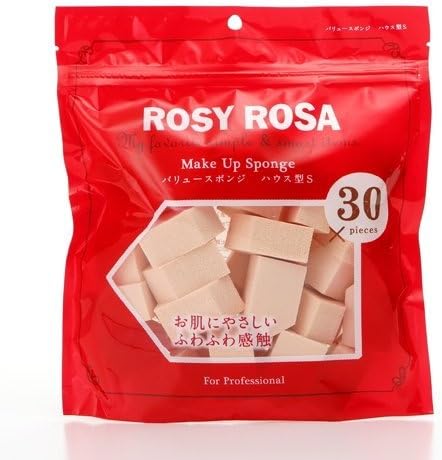 Rosy Rosa Make Up Value Sponge - House - 30pciGreen Tea Set)