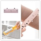 MascotShows Portable Reusable Sticky Lint Roller Pet Shedding Brush Direct Washable to Remove Pet Fur, Fuzz, Hair, Dust and Lint from Clothes and Furniture (Pink)