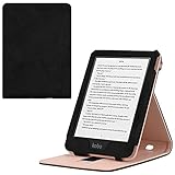 Kobo Clara HD Case - Ratesell Slim Folding Stand Folio Cover Case for Kobo Clara HD Tablet with with Auto Wake/Sleep & Multiple Viewing Angles Black