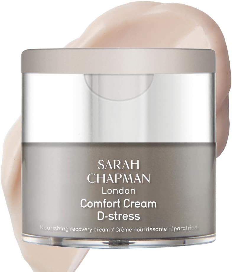Sarah Chapman Comfort Cream DStress, 30ml Face Cream for Women with Rose Scent, Anti Redness Cream for Face - Image 3