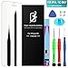 High Energy Li-ion Battery Model iPhone 5S&5C - With Repair Tool Kits & Instructions - High-Capacity 1560 mAh 0 Cycle Replacement Batter - 1 Year Warranty
