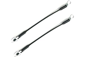 JSD AUTO PARTS JSD Pair(2 PCS) Tailgate Support Cable LH and RH for 99-06 Silverado Sierra 02-06 Avalanche H2 38536 16637944