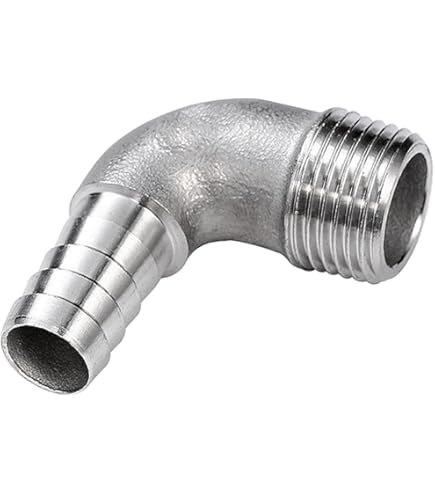 Multi-Fit Knie 90° messing 1/2 inch - De Boer