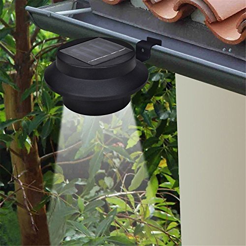 image for Ruanyi Garden Outdoor Sink Pathway Solar Powered Security Bright 3 LED