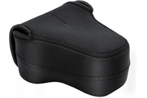 JJC Neoprene Camera Case Protective Sleeve Pouch for Fuji Fujifilm X-T30 II X-T30 X-T20 X-T10 + XF 18-55mm f2.8-4/XF 16-50mm 