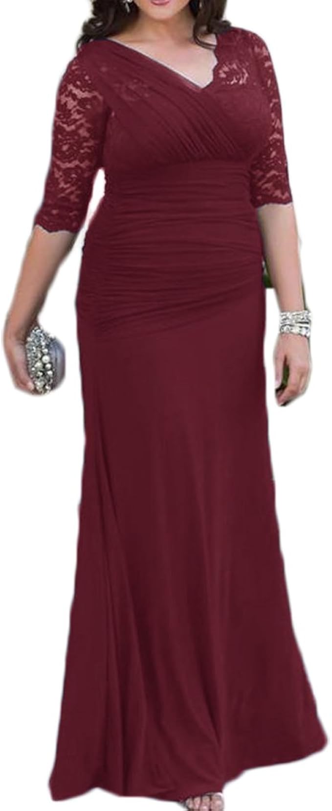 long gown for big size