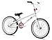 Mongoose Legion LSX Freestyle Sidewalk BMX Bike for Kids, Children and Beginner-Level to Advanced Riders, 20-inch Wheels, Hi-Ten Steel Frame, Micro Drive 25x9T BMX Gearing, White/Pink