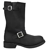 Dingo Boots Mens Rob Pull On Boots Mid Calf - Black