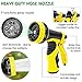 biukpci Garden Hose Expandable 75FT Flexible Water Hose No Kink with 9 Function Spray Nozzle and 3/4