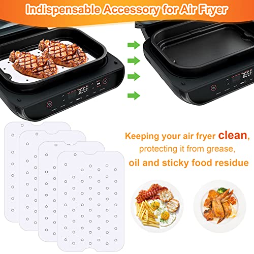 BABORUI 130Pcs Air Fryer Baking Parchment, Disposable Air Fryer Baking