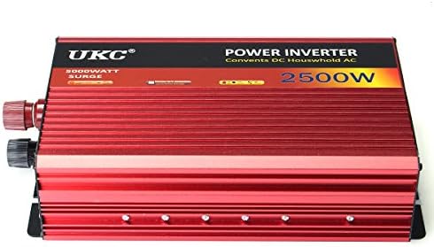 2500W Car Inverter DC 12V To AC 220V Power Converter Charger Modified Sine Ware