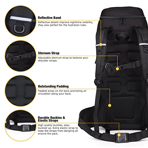 Mardingtop 50 Liter Internal Frame Backpack Tactical Backpack Military