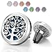 Romanda Car Vent Clip Air Freshener Diffuser- Easy and Efficient Way to Improve Air Quality Inside Your Car, Simply Add Some Essential Oils or Perfume to The Aromatherapy Diffuser, with 8 Pads.