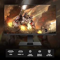 KOORUI Monitor 21.5 Inch Gaming Monitor FHD