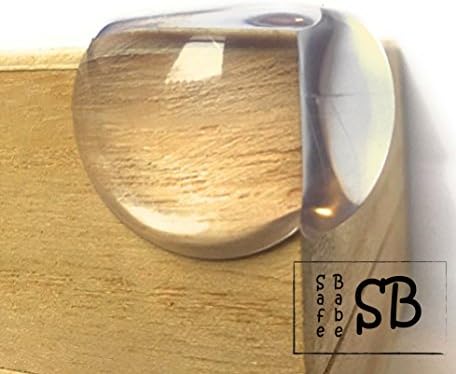 Edge and Corner Guards | Clear Corner Guards 8-pack | Quality Corner Protectors to Keep Children Safe | Protect Furniture and Walls | Childproof and Baby Safety Solution | Sharp Corner Cushion