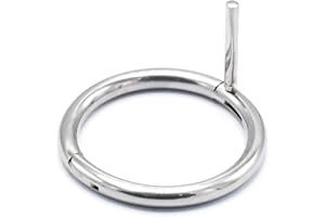 GS ONLINE Bull Cow Cattle Bovine Nose Ring Stainless Steel Farm Animal Veterinary Tool by G.S Online Store