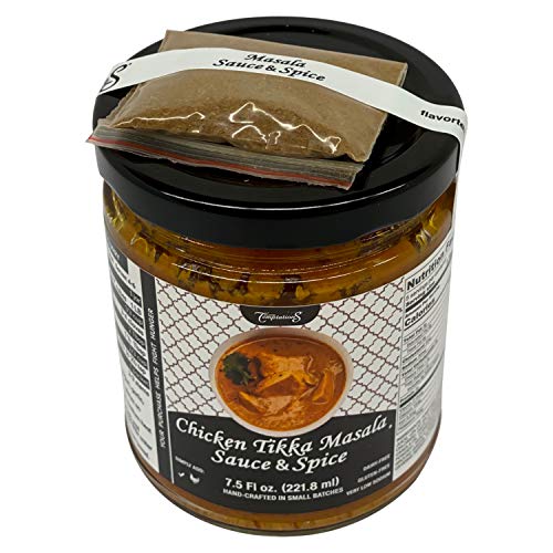 Chicken Tikka Masala Indian Curry Sauce PLUS Garam Masala Powder by