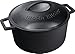 Utopia Kitchen Pre Seasoned Cast Iron Dutch Oven with Dual Handle and Cover Casserole Dish (7 Quart)