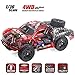 Cheerwing REMO Rocket RC Truck 1:16 2.4Ghz 4WD Remote Control Car High Speed Off-road Short Course Truck Red