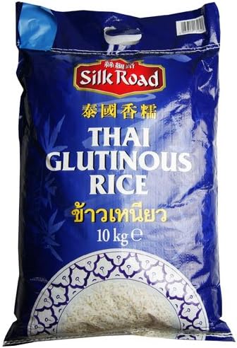 Silk Road Thai Glutinous Rice 10kg Amazon Co Uk Grocery