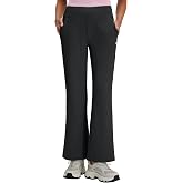 M MAELREG Womens Golf Pants with Pockets Flare High Waist Stretch Tall Bootcut Wide Leg Work Women Dress Pants