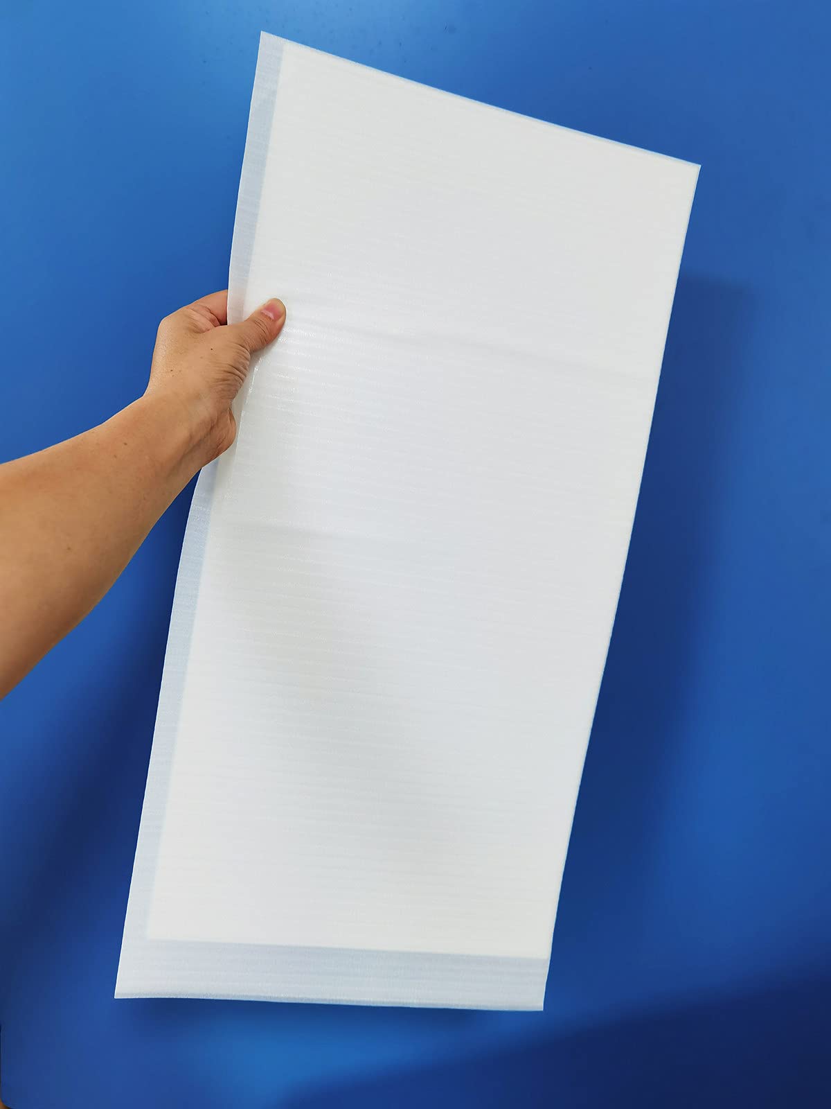 BANLTRE 12 x 24 inch Flat Packaging 10 Sheets 7.5 mil Mylar Sheet Milky Translucent PET Blank Stencil Making Sheet for Cutting, Cut Tool Template Material (Flat Packaging)
