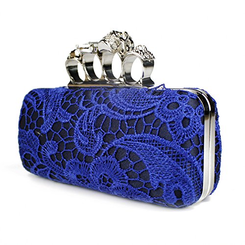 purse with brass knuckle handle