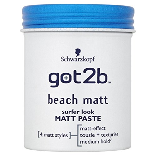 Schwarzkopf got2b Beach Matt Surfer Look Matt Paste 100 ml - Pack of 6