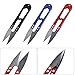UCEC 12 Packs Thread Snips for Sewing Scissors Small Crochet Scissors Thread Cutter Yarn Cutter, 4.2
