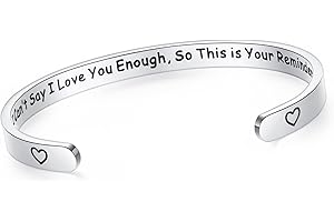 SAM & LORI Personal Bracelets for Teen Girls/Women - Meaningful Jewelry Gifts (Various Designs) for Best Friend/Daughter/Granddaughter/Niece/Sister/Mom/Aunt