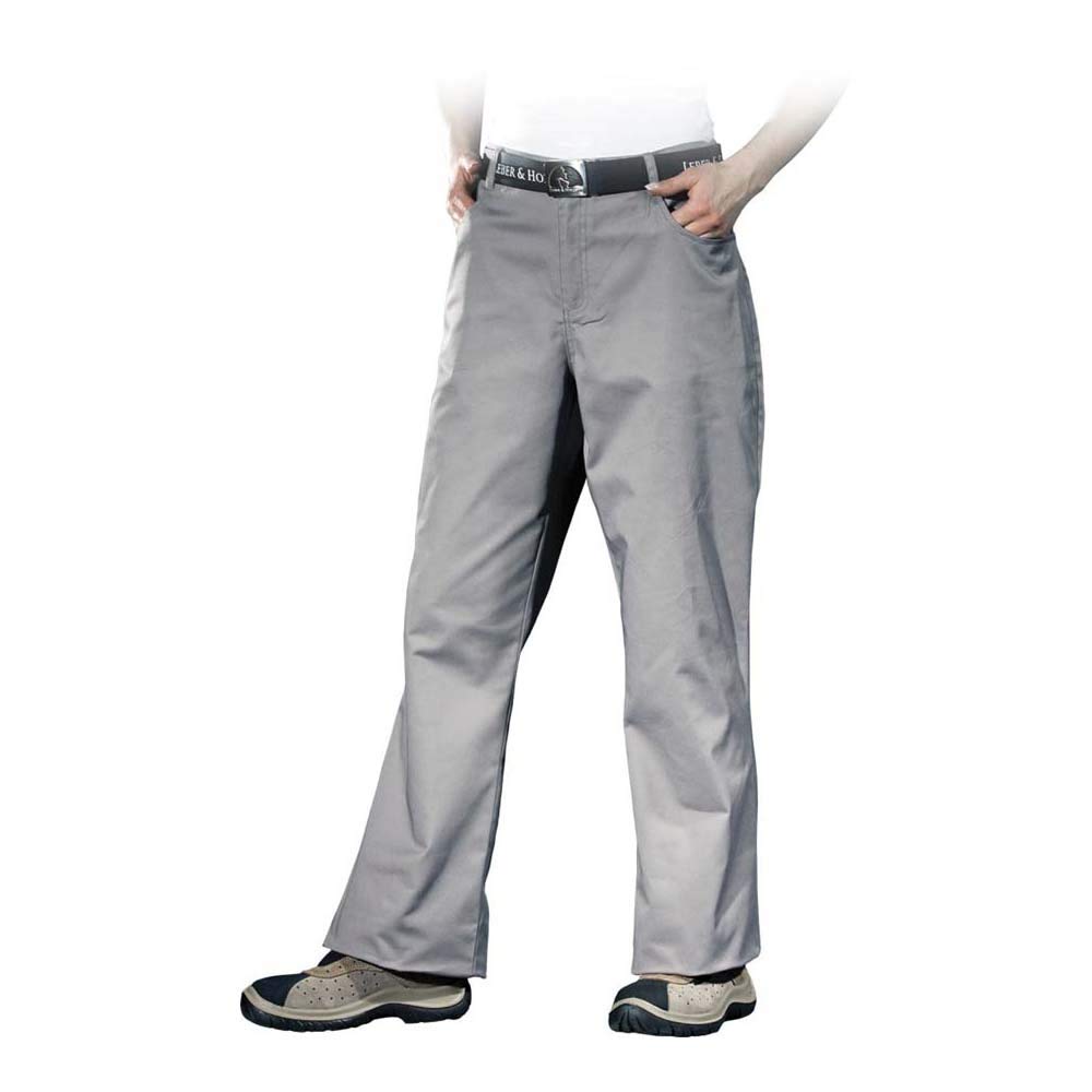 Leber&Hollman LH-Pantviser_Xl Service Ladies' Protective Trousers, Grey/Steel, X-Large Size