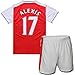 FC FirstClass 2017 Football Soccer Kit Home Alexis #17 Arsenal Jersey Sportwear Shirt And Shorts &Socks & Key Chain Kids 3-12 Yrs (11-12 years)