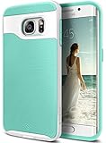 Galaxy S6 Edge Case, Caseology [Wavelength Series] Slim Ergonomic Ripple Design [Mint Green] [Modern Grip] for Samsung Galaxy S6 Edge (2015)