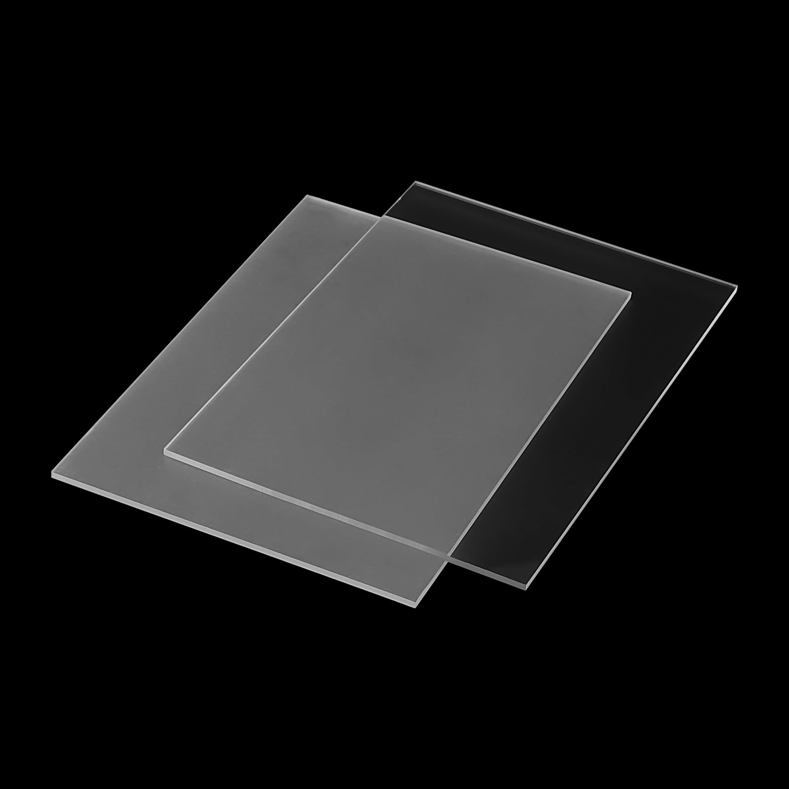 JAPCHET 5 PCS 3mm A5 Clear Acrylic Sheets, 210 x 148mm Transparent Plastic Acrylic Boards for Picture Frame, Painting, Craft Project